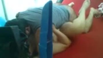 Perfect butts babe makes love so passionately