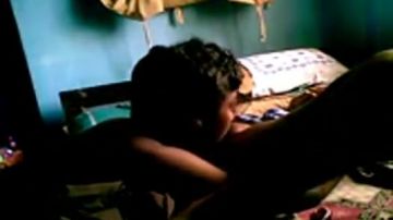 Intimate interlude for a loving Indian couple