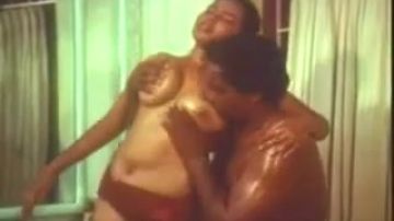 Oiled Indian bodies melt in hot sex romp