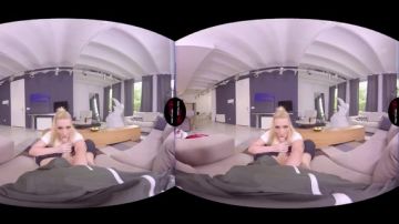 VR porno con la tetona española Lucia Fernández