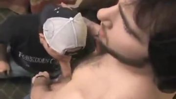 Straight man asks for blowjob