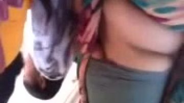 Chubby Indian woman in quickie sex video