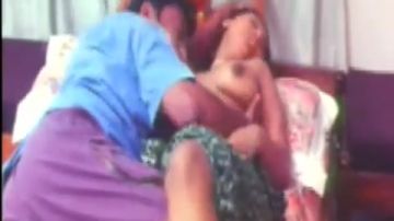 Indian MILF amateur can't resist the stiff dick