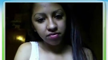 Cute teen masturbating