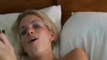 Blonde cheater gets a good lay
