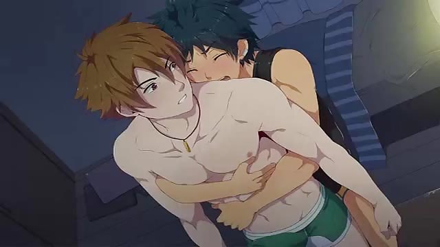 Yaoi Anime Porn - Animated gay boys making an anal anime porn